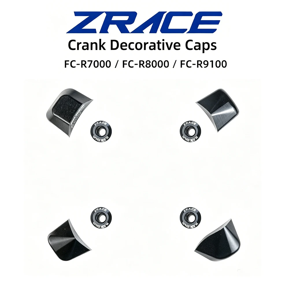 Фото Болты и гайки для цепных звеньев ZRACE 7075AL CNC, легкие винты для шатунов FC-R7000 FC-R8000 RC-R9100 / 105 Ultegra DURA-ACE №1
