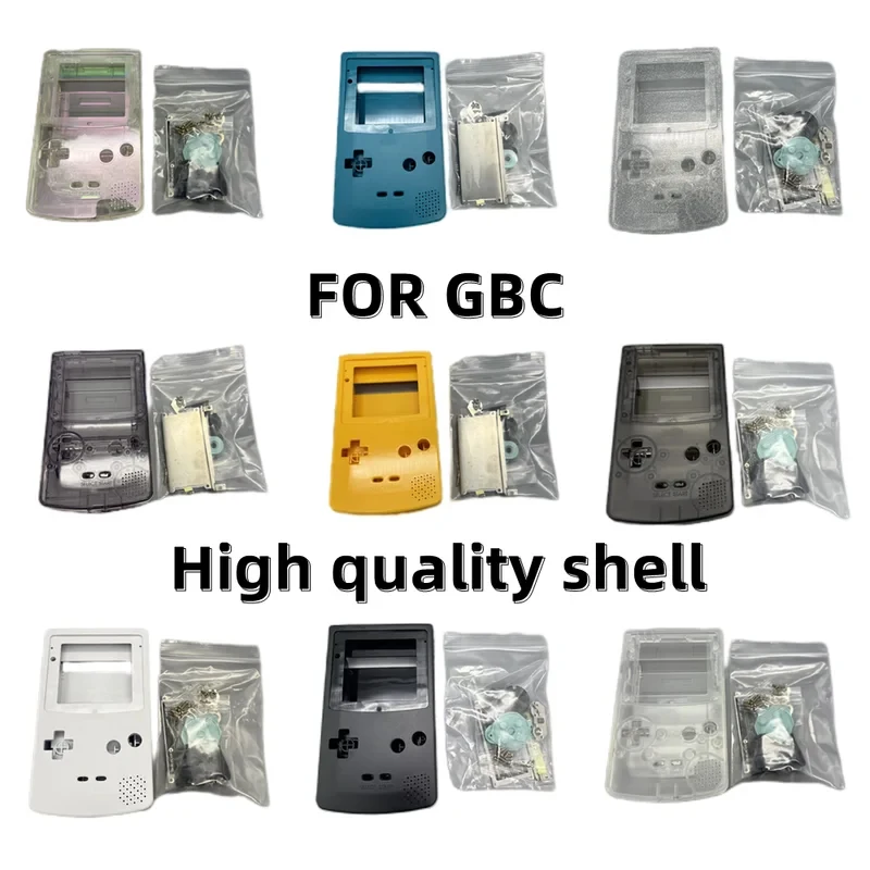 Фото Комплект сменных корпусов для Nintendo Gameboy Color GBC, совместимый с LCD-экранами 2.6