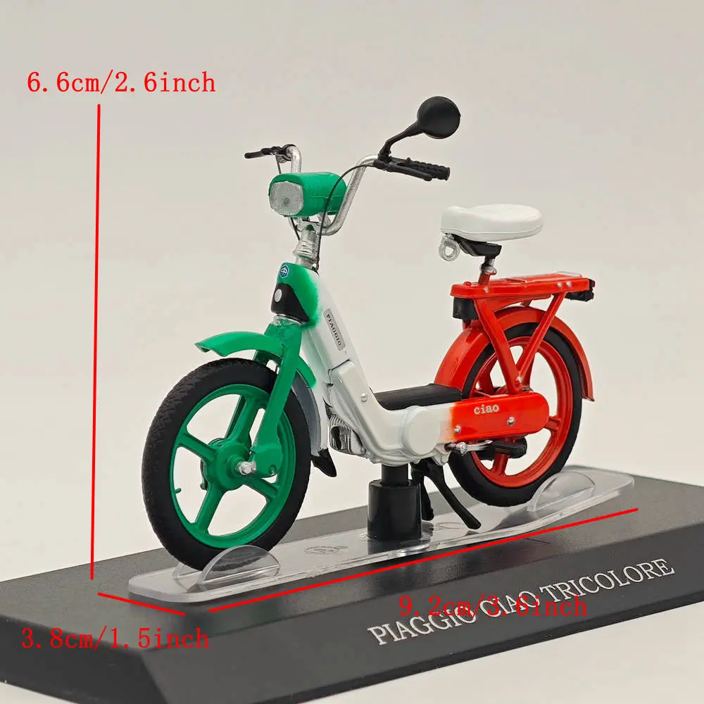 Коллекция 1/18 года модель скутера эдикола PIAGGIO Hello трехцветная хобби-игрушки
