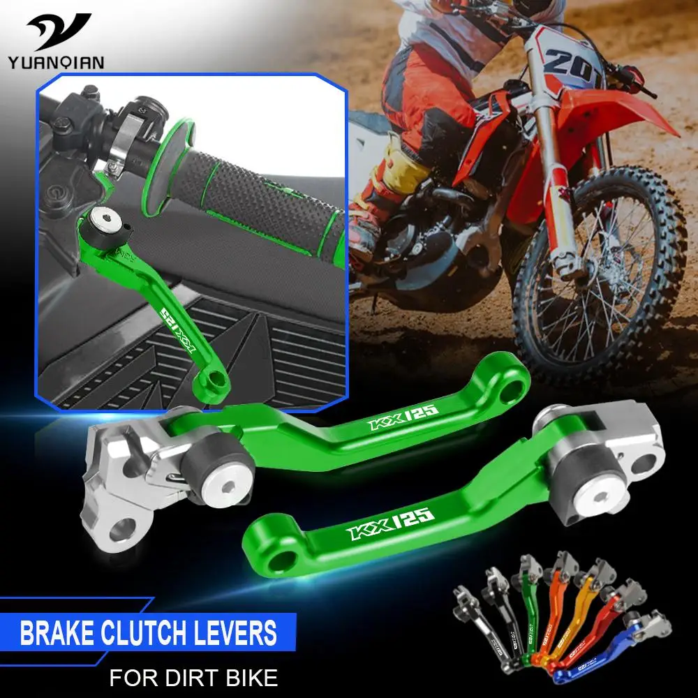 

FOR Kawasaki KX125 2001-2008 2007 2006 2005 CNC Pivot Motorcycle Brake Clutch Lever Motocross dirt bike Brakes Levers KX 125