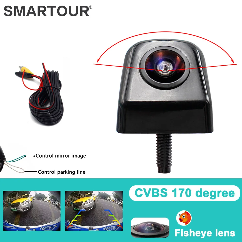 

Камера заднего вида SMARTOUR, AHD/CVBS, 1080P, с ночным видением