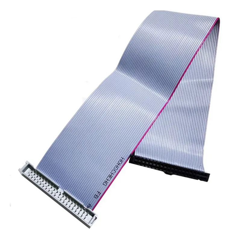 

25cm Flexible Flat Cable Hard Disk Drive Data Line 40Pin PC Male to Female IDE Hard Disk Drive Connector Extension Cable New C26
