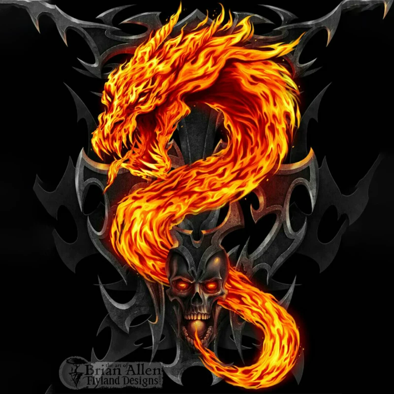 Дракон темного пламени. Огненный дракон. Пламя дракона. Дракон в огне. Огнедышащий дракон.
