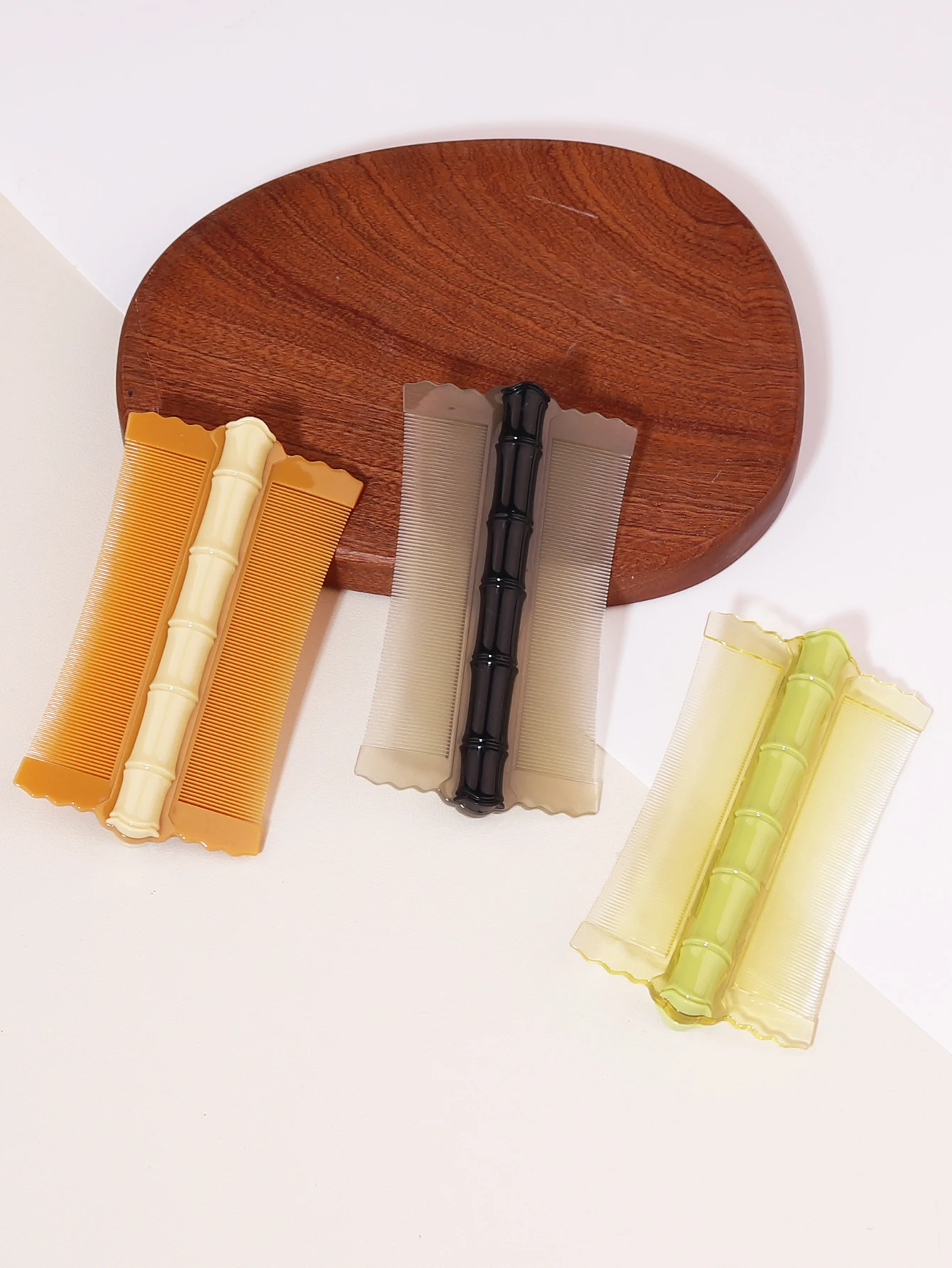 1 Шт. Двусторонняя Расческа Для Удаления Бамбуковых Узлов Профессиональный