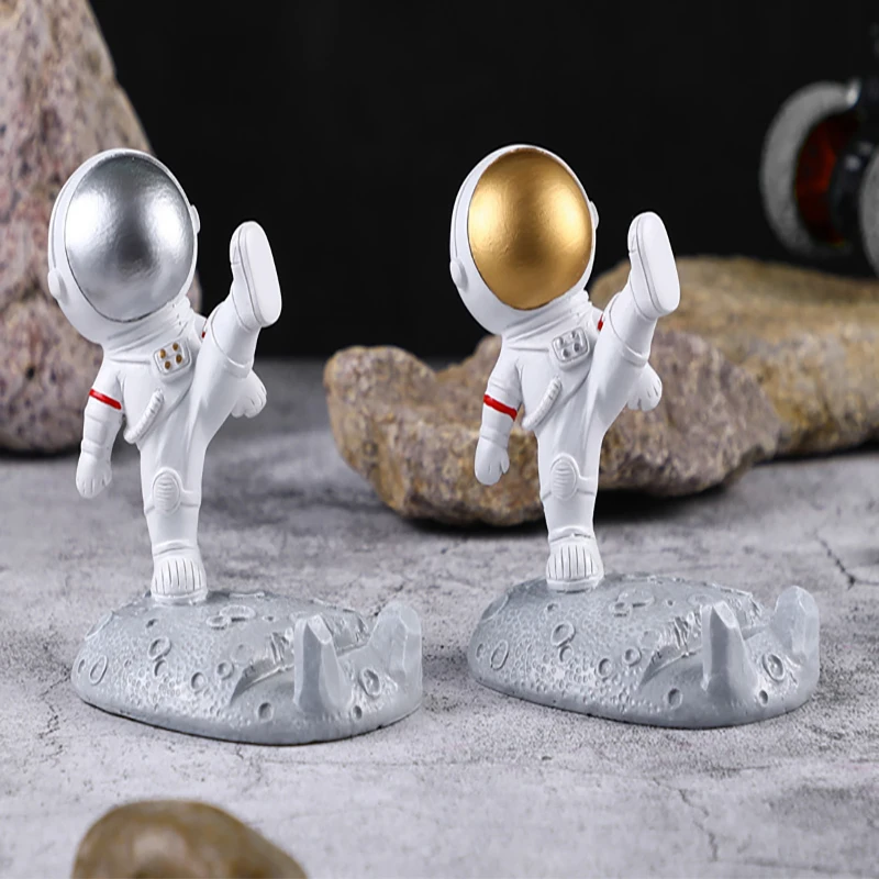 

Универсальная подставка для телефона в виде астронавта, оригинальные аксессуары, украшения, портативная Настольная мини-подставка