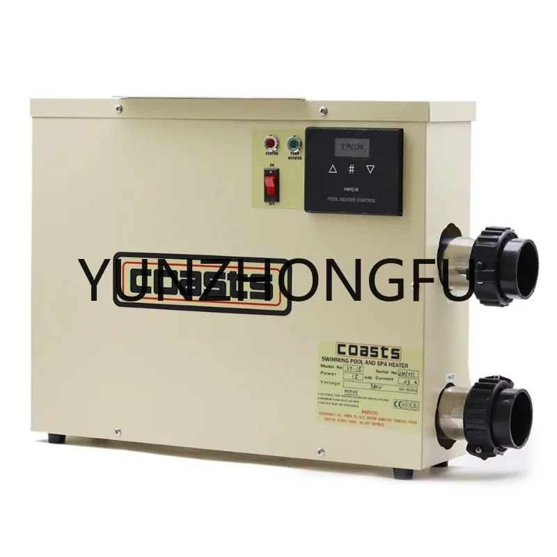 

Электрический цифровой водонагреватель, 11 кВт, 220 В, термостат, нагреватель для бассейна, спа, гидромассажная Ванна с регулируемой температурой