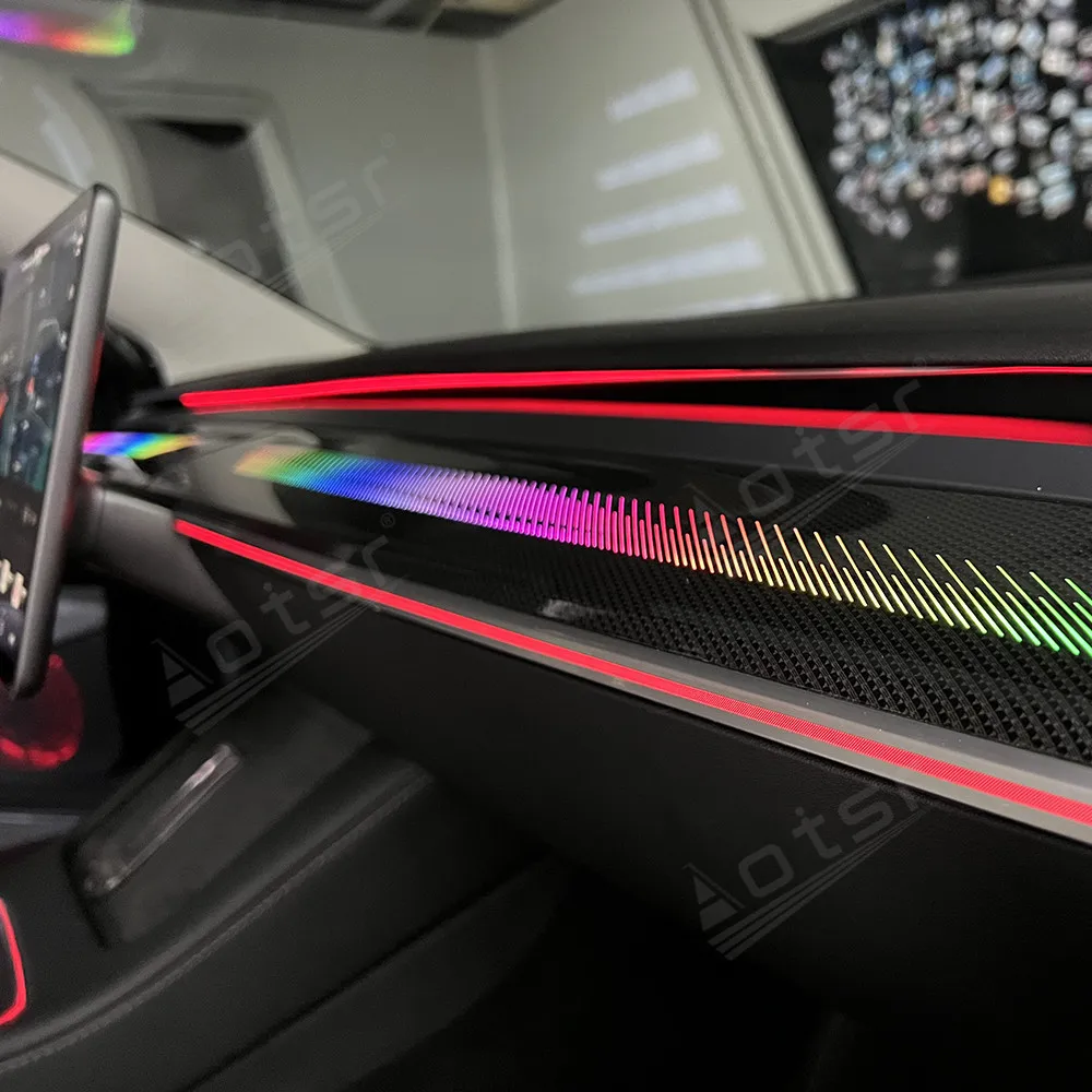 Новая интерьерная лампа для интерьера автомобиля декоративная Tesla Model 3 Y создания