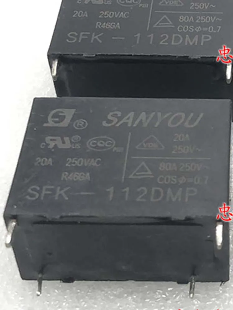 

Реле SFK-112DMP 12 В, 12 В постоянного тока, 4 контакта