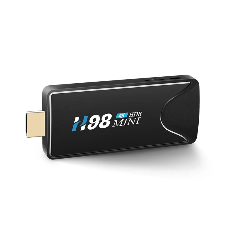 New H98 Mini 4K Tv Dongle Android 10.0 HDR H.265 Ram 4GB Rom 32GB Bluetooth 4.0 Miracast TV Stick For DLNA AirPlay Pc |