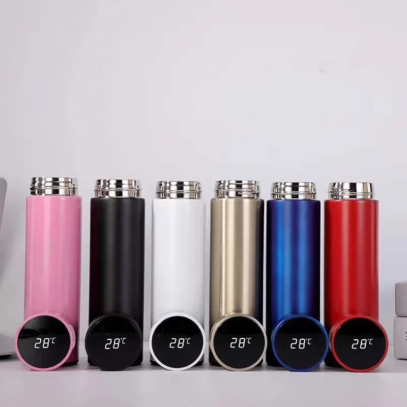 

Xiaomi Smart Vacuum Cup LED Temperature Show Thermos Cups Outdoor Sports Seal Mug Tea Separation Stainless Steel Cup Friend Gift