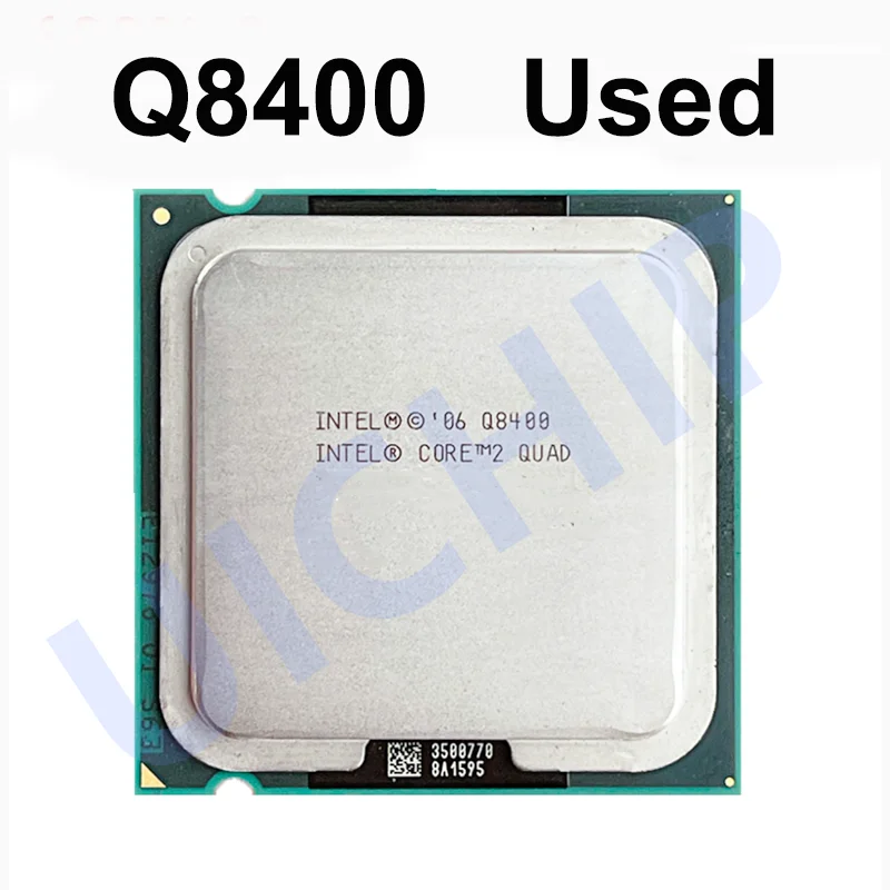 100% Оригинальный Q8400 процессор Intel Core2 QUAD Q8400 2,66 ГГц/LGA775