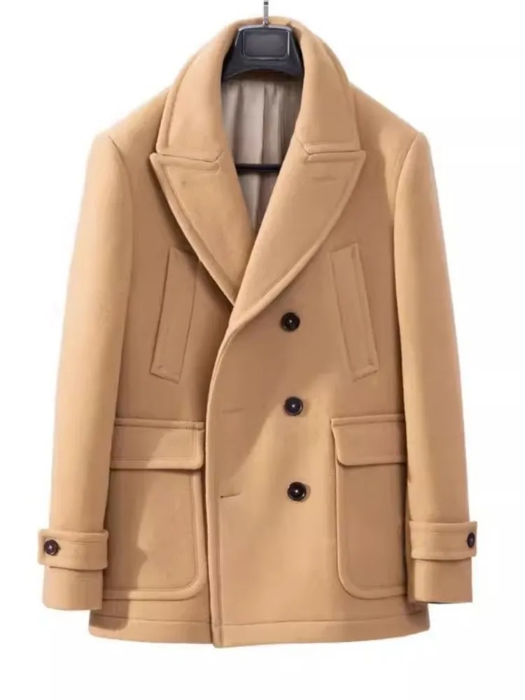 Классический дизайн Осень-зима мужское деловое повседневное винтажное