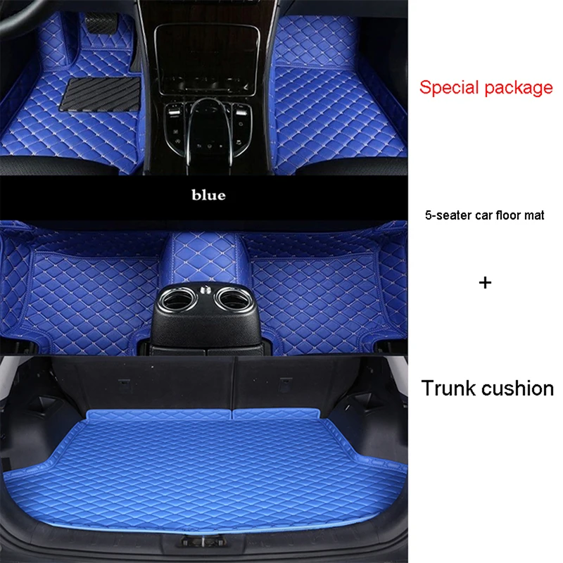 

Автомобильный напольный коврик на заказ для Chevrolet TRAX 2014-2018 года, детали интерьера, автомобильные аксессуары, коврик для багажника