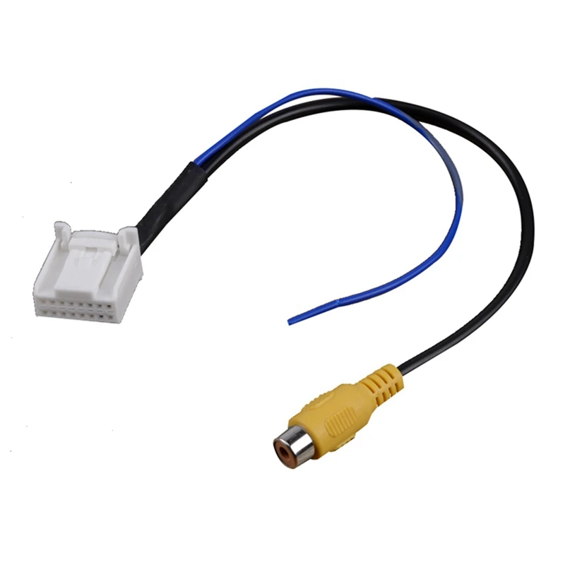 

16 Pin Car Reverse Rearview Parking Backup Camera Video Extension Navigation DVD Adapter Cable Plug for Toyota Camry 7Th