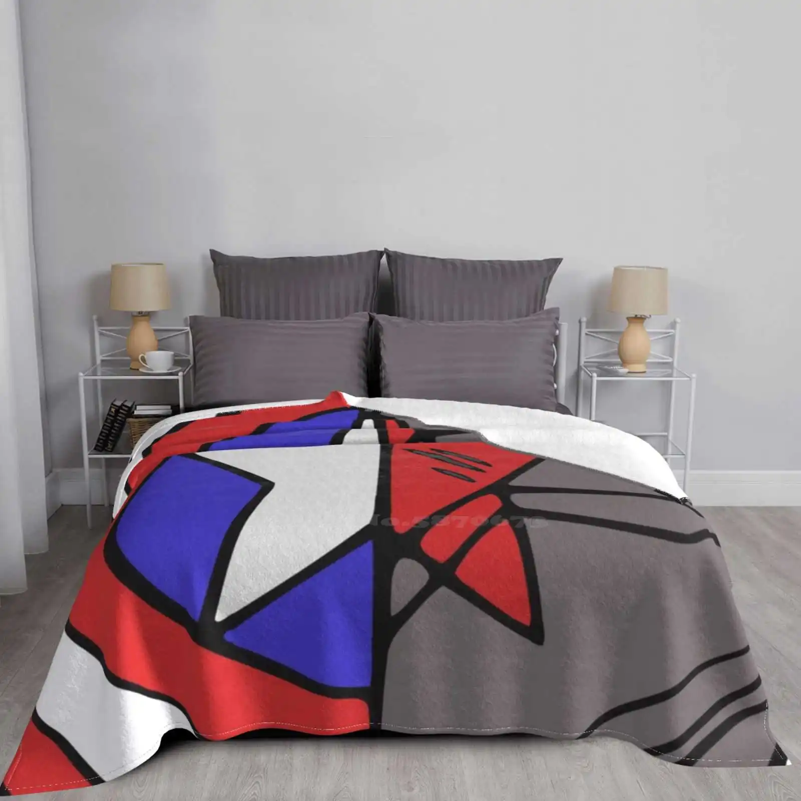 Модное мягкое теплое одеяло Stucky Symbol Colorfulkai Tumblr Steve Rogers James Barnes Bucky Buchanan