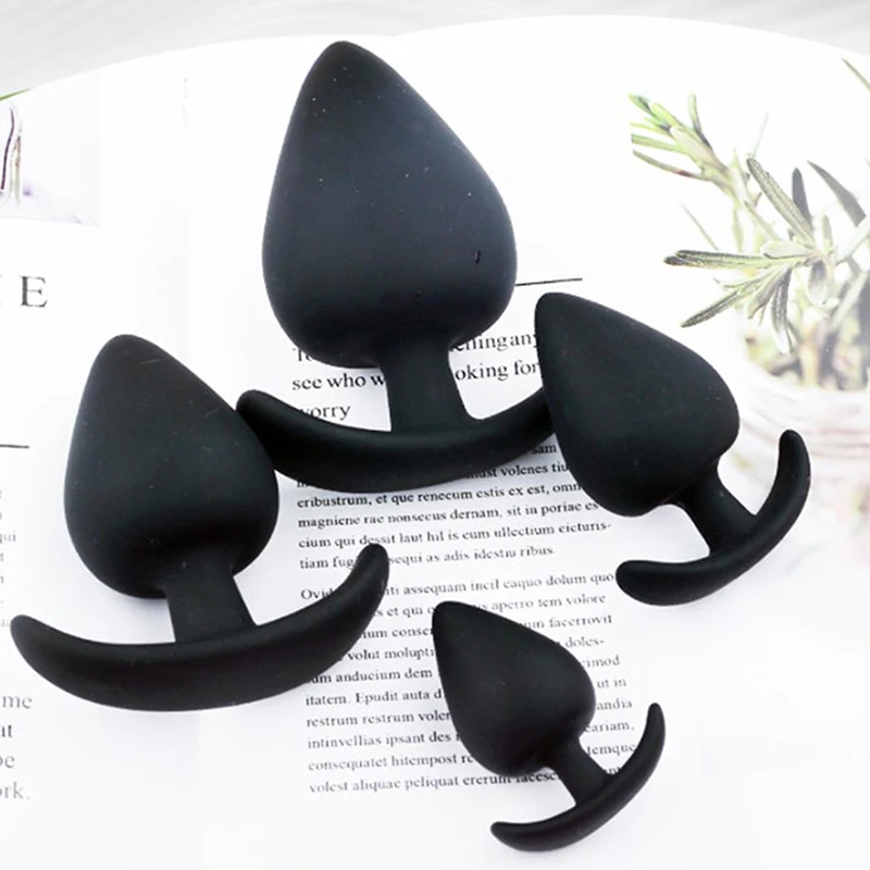 Большой Силиконовый анальный фаллоимитатор для мужчин и женщин 5 размеров -