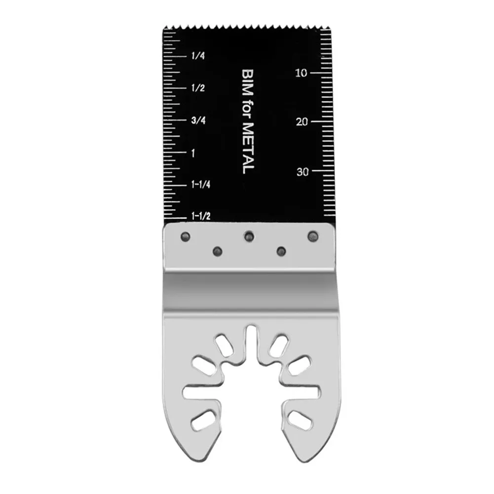 

Woodworking Tools 34mm Universal Bi-metal Oscillating Multi Tool High Carbon Steel Saw Blade Silver+Black For Metal Wood Cutting
