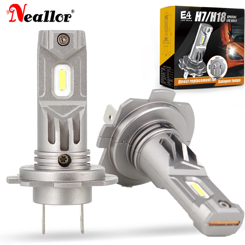 

2 шт., лампы для автомобильных фар, без вентилятора, 6500 К