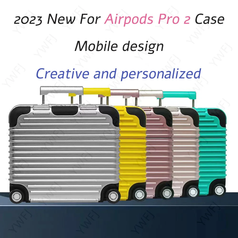 

2023 New Luxury Originality Trunk Design Cover For Airpods Pro 2 Case Wireless Bluetooth Headset Accessories For Airpods1 2 Case