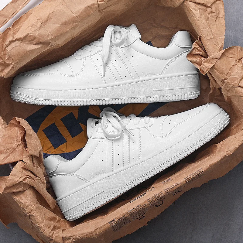 Мужские удобные кроссовки Вулканизированная подошва на шнуровке повседневная