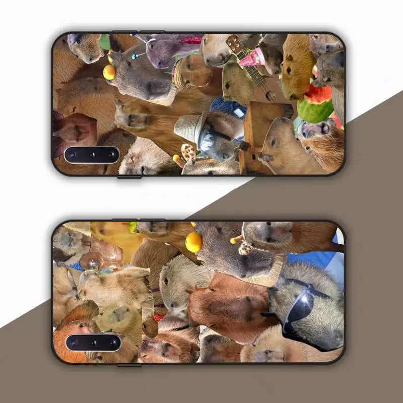 

Cute Capybara Phone Case For Samsung Galaxy Note 10Pro Note20ultra note20 note10lite M30S Coque