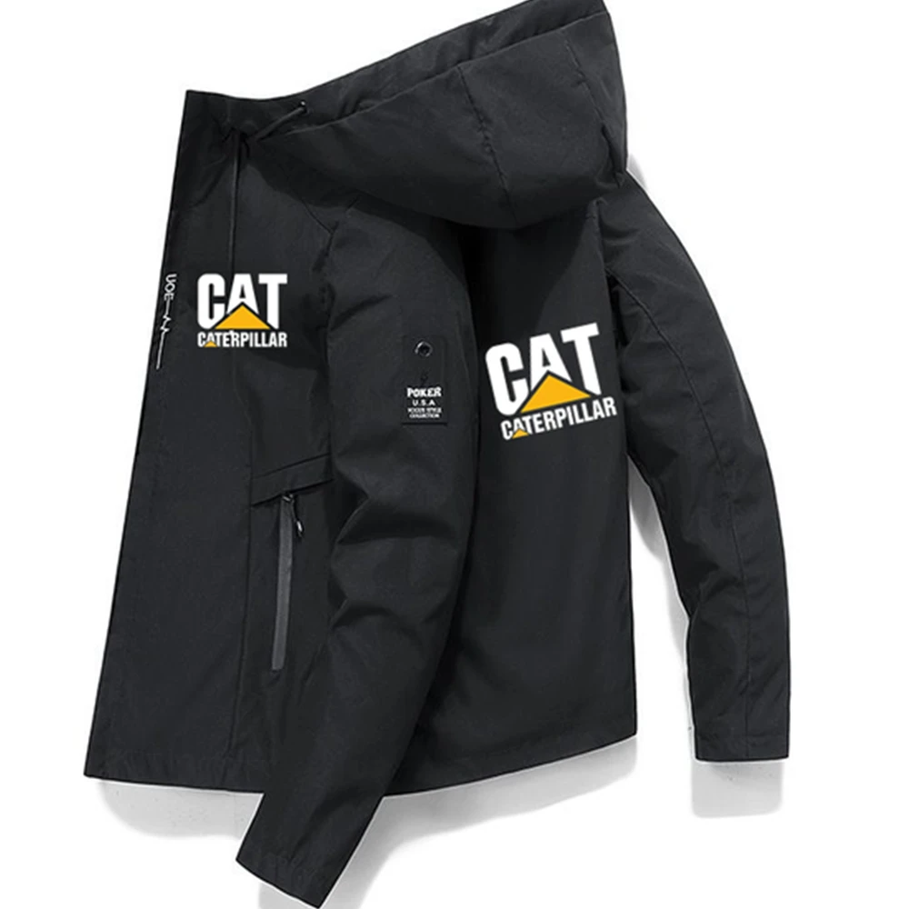 

2023 Caterpillar Aviator man Windproof Zipper Jacket Spring And Autumn Casual Style, Office Fashion Atmospheric Men's Sportswear