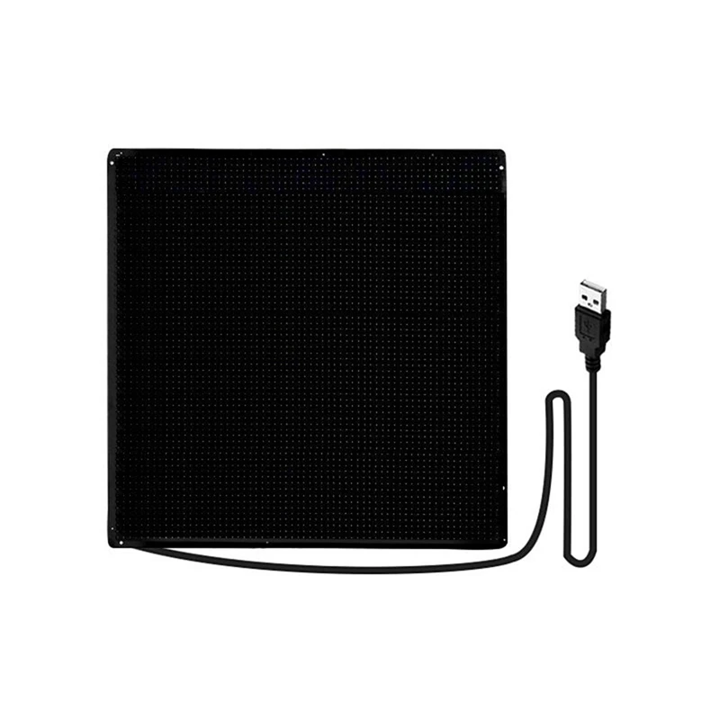 64X64 Светодиодный экран на заднем окне автомобиля Bluetooth Управление через