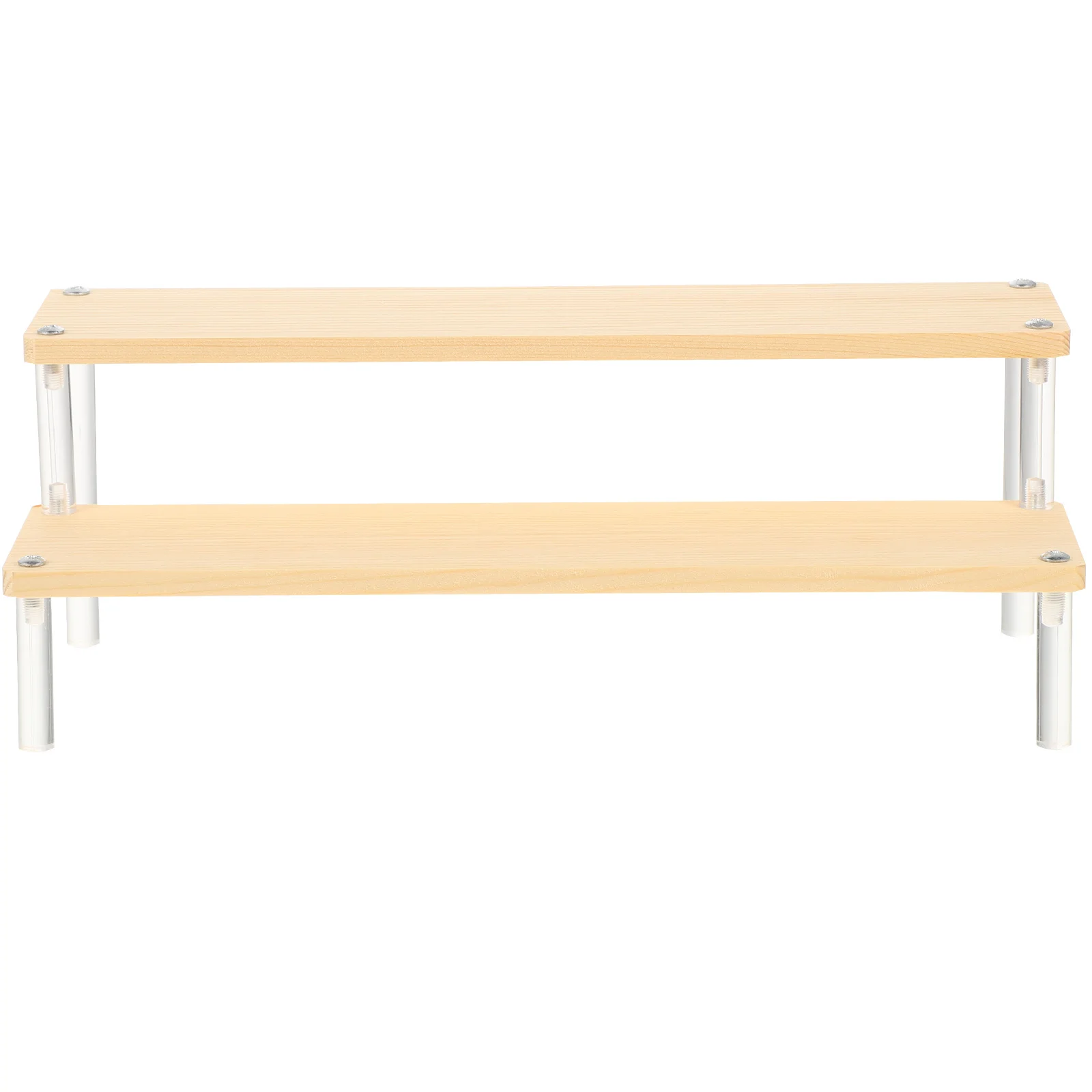 

Stand Display Wood Risers Cake 2 Dessert Shelf Wooden Stepjewelry Organizer Pantryrisertable Figurescupcake Tiers Storage