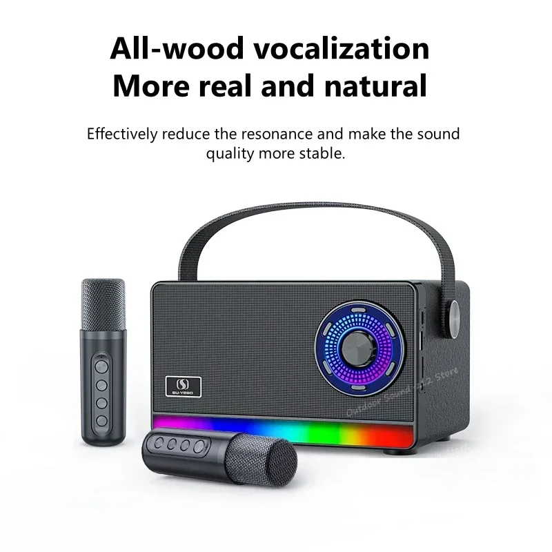 Мощный портативный Bluetooth-микрофон 100 Вт