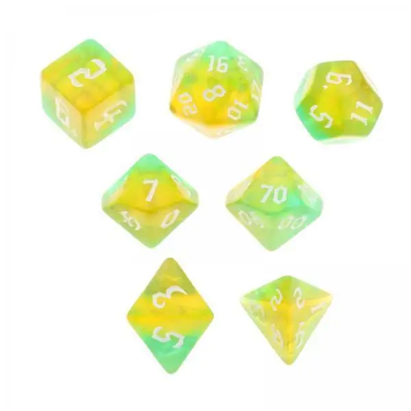 

2x 7pcs Multi-faceted Acrylic Set Supplies Educational Toys Accessaries