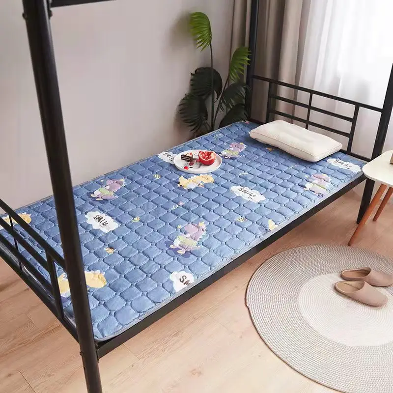 Матрас 0 9 м односпальная кровать нескользящий коврик для сна домашний складной