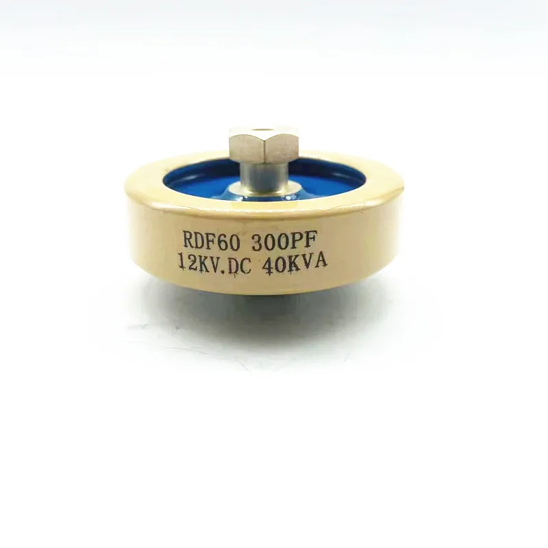 Керамический конденсатор RDF60 300PF 12KV.DC 40KVA высокого напряжения, высокочастотный аппарат, высокочастотные аксессуары