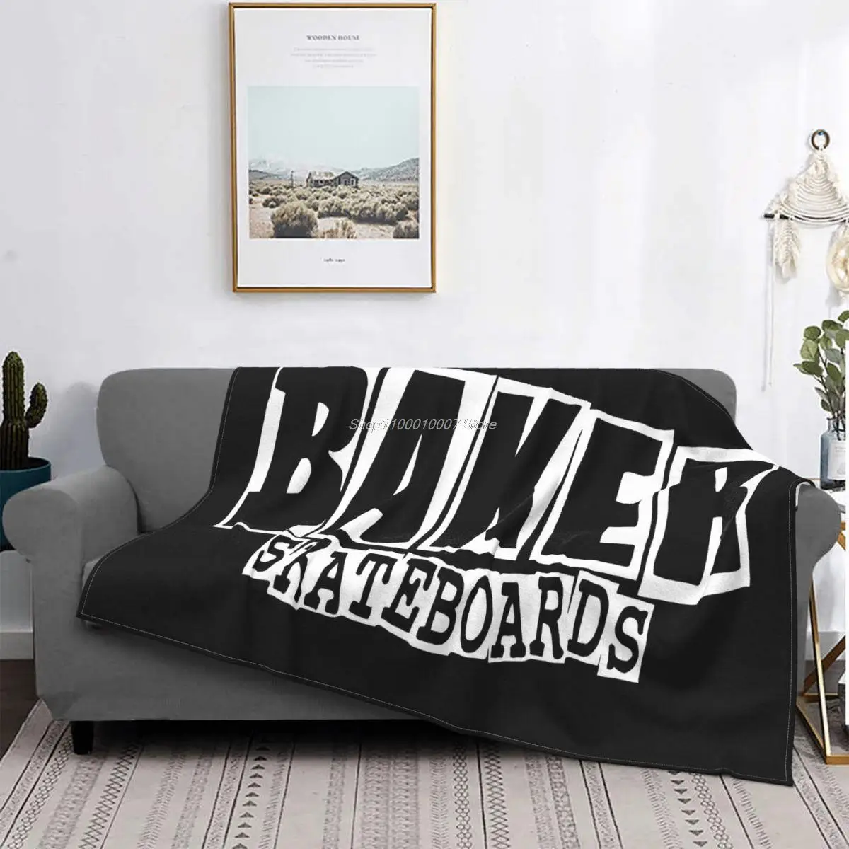 

Baker Skateboards Logo Black M 2Xl Oversize Style Middle Aged Cheap Sale Promotion Logo Cotton Brand New Pop Flannel Blanket