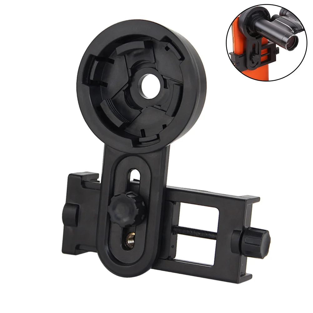 

1 pc Telescope Spotting Scope Quick Aligned Compatible Smartphone Camera Holder Mount Adapter for Monocular
