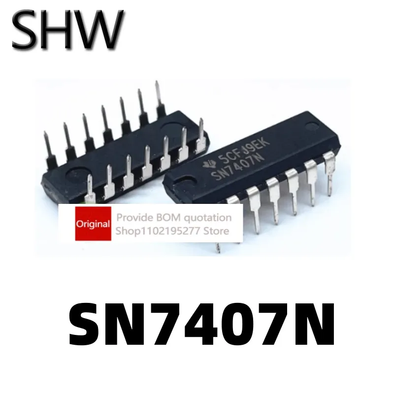 

1 шт. SN7407N DM7407N 6-полосный Буфер/драйвер in-провал линии-14