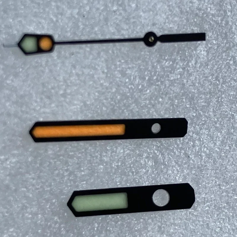 Watch Modify Parts Black Orange Luminous SPB143/147 Watch Hand Suitable For NH35/36 Automatic Movement