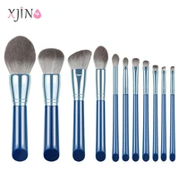 xjing cosmetic brushes eye shadow makeup brush set goat hair brushes tool ultra soft make up brushes kit foundation makeup brush