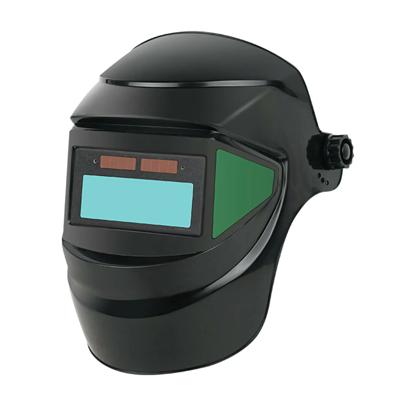 

Auto Darkening Welding Helmet 28x20x18cm PE Solar Powered Self Dimming Welding Mask For MMA MIG Soldering Goggles