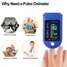 Пульсоксиметр Пальчиковый медицинский портативный с OLED-экраном