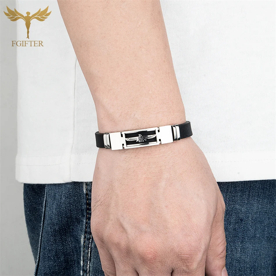 Модные мужские браслеты с крестом жестокая птица орел дизайн манжеты из
