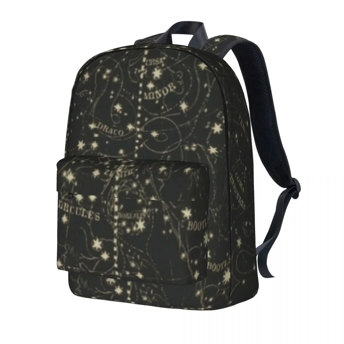 

Винтажный рюкзак с картой, астрономические походные рюкзаки в небесно-зеленом стиле, современные школьные портфели, индивидуальный большо...