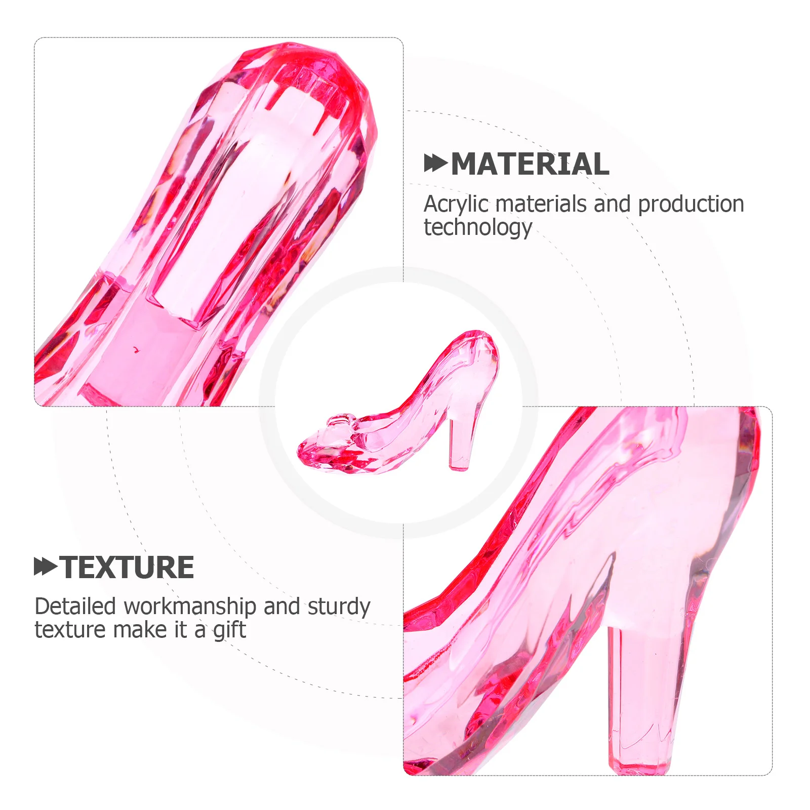 Рисунок 4 - Хрустальные высокие туфли на каблуках