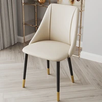 2022 new dining chair home luxury nordic table chair desk makeup modern minimalist restaurant stool backrest