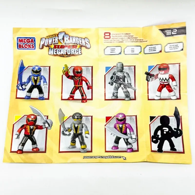 Фото MEGABLOKS динозавр Power Rangers блоки слепые сумки игрушки собранная фигурка модель игрушки Коллекционные подарки для детей №5