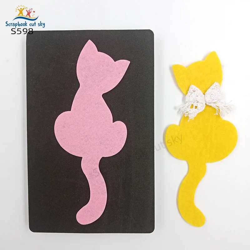 

S598 cat pendant cutting mold handmade suitable for common general machines in the market