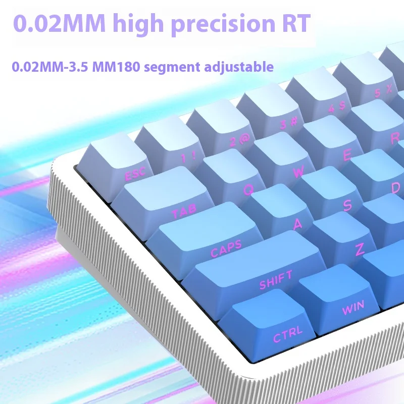 Игровая клавиатура IPI Rain65 M Pro Gateron OME Магнитный переключатель E-Sport 8K Скорость