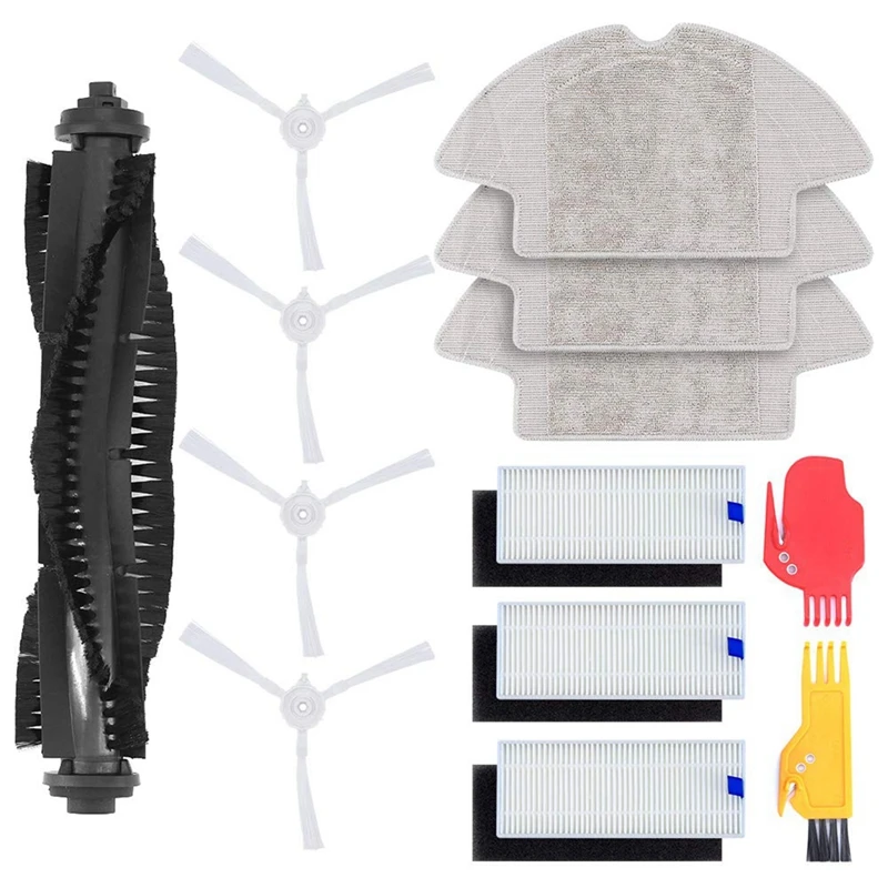 

Replacement Parts Main Brush Side Brushes HEPA Filters Mop Pads Compatible For 360 S6 Vacuum Cleaner Accessories