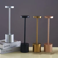 Creative Touch Dimming Bar Table Art Decor Lamp USB Desk Lamp Portable LED Night Light Metal Restaurants Cafe Bedside Light