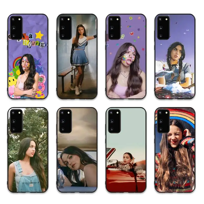 

Singer-O-Olivia R-Rodrigos Phone Case for Samsung S10 21 20 9 8 plus lite S20 UlTRA 7edge