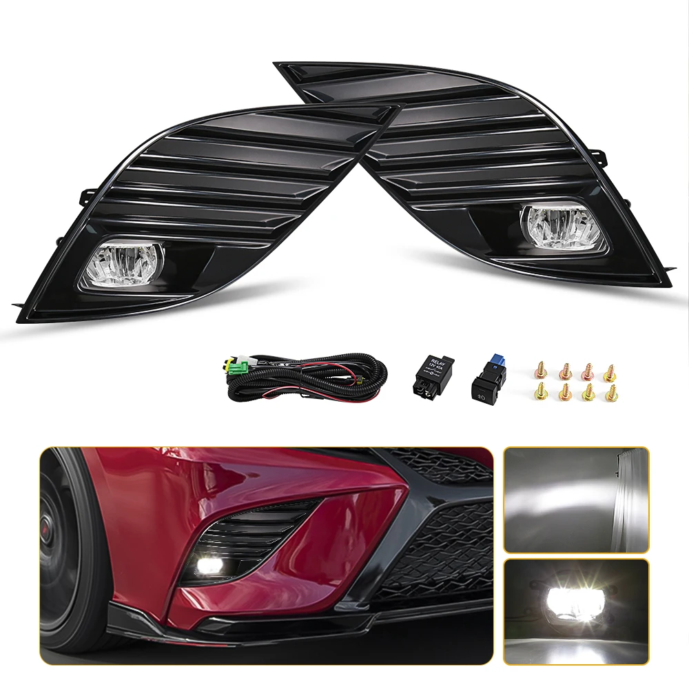 Toyota Camry Xse Se 2018-2020 Противотуманные Фары В Сборе Дневные Ходовые Огни Светодиодные